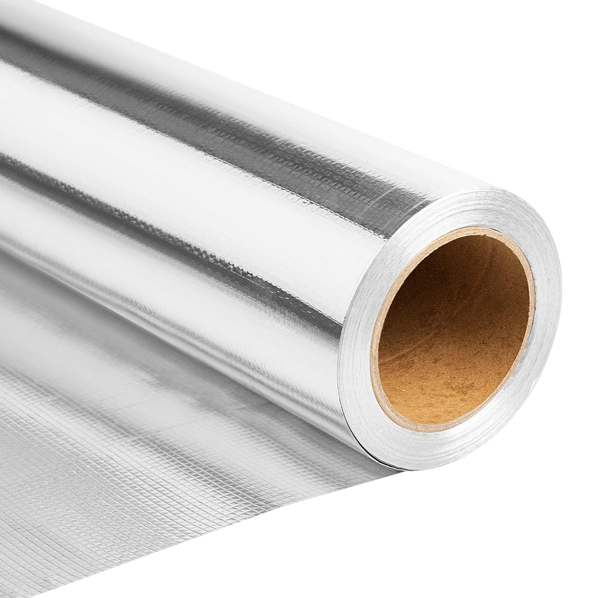 Sauna Foil Vapor Barrier, 4FT x 62.5FT 250 sqft Aluminum - Image 1