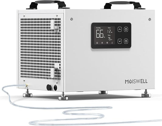 70 Pints Commercial Dehumidifier with Pump Portable Crawl Space Dehumidifier for Basement Energy Star Efficient Certified Compact Dehumidifiers for Home, Auto Defrost, Timer