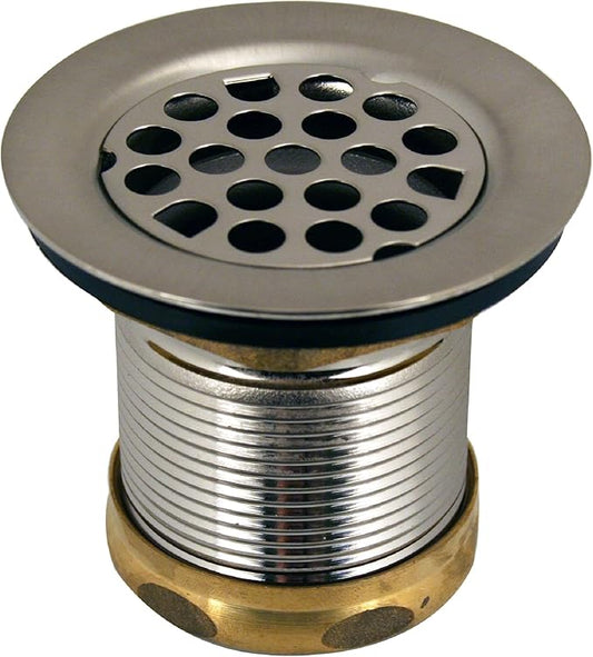 Westbrass Grid Basket Style Bar Sink Strainer, Stainless Steel, D2181-20