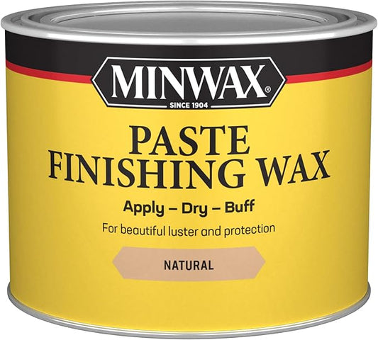 Minwax Paste Finishing Wax, 16 oz., Natural Finish