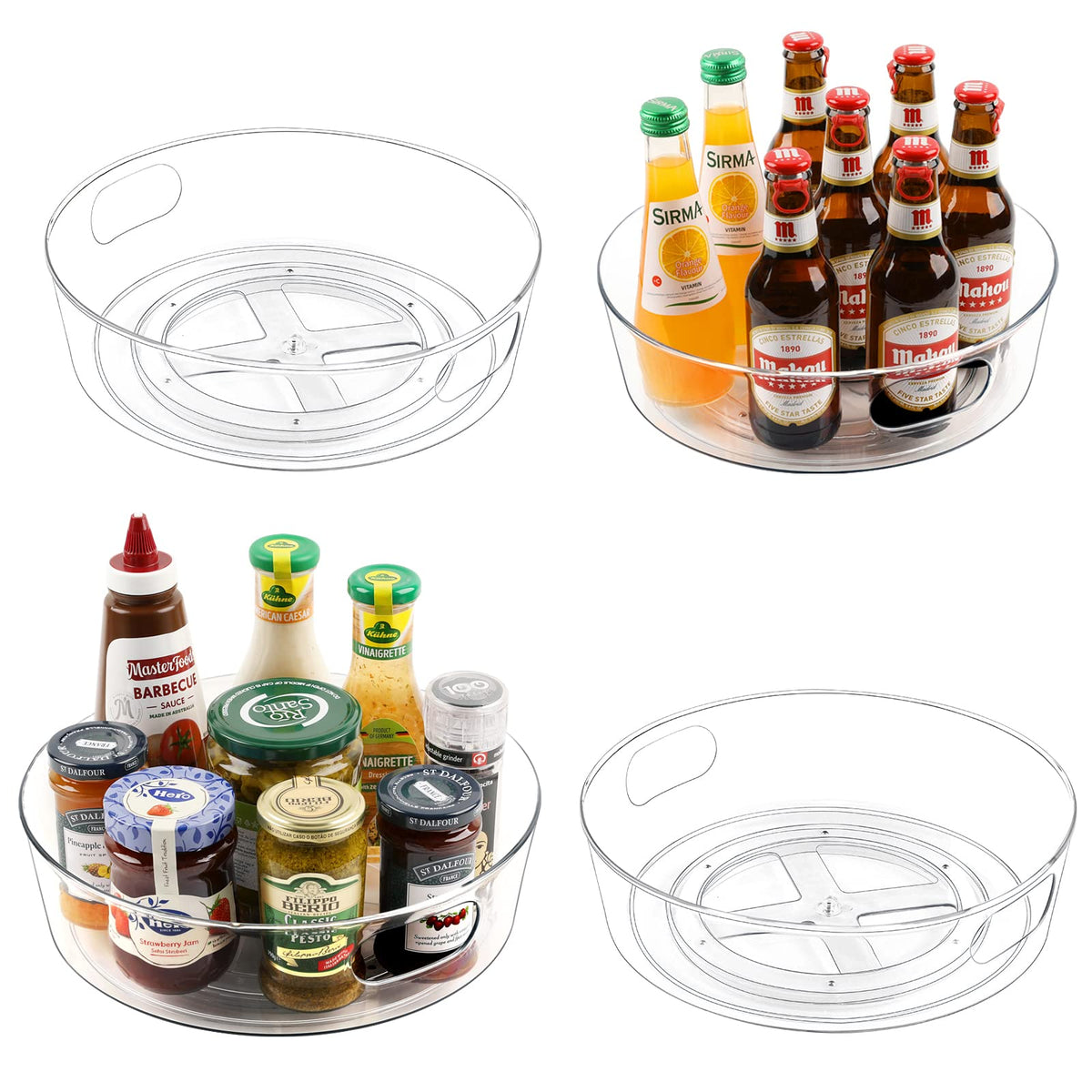 Guzon 4 Pack Lazy Susan Turntable, 11.5" Rotating Or | All Products - Image 1