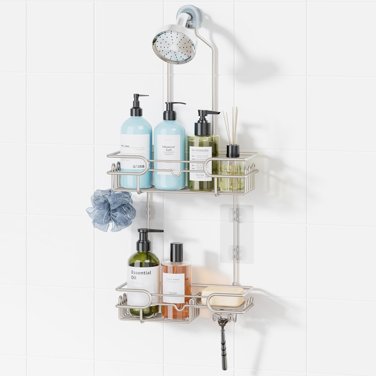 HapiRm Hanging Shower Caddy Organizer - Bathroom Org | All Products - Image 1