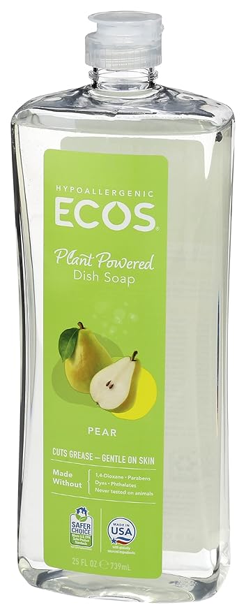 Ecos Dishmate Pear, 25 oz