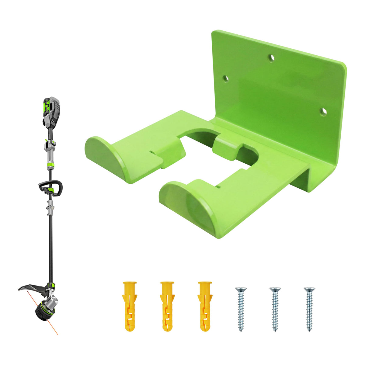 Wall Mount Power Tool Organizer, Storage Rack for EGO Lawn - Image 1