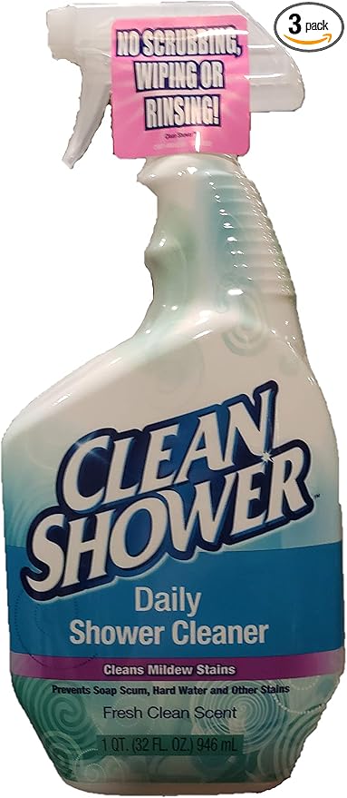 3 Pk. Scrub Free Clean Shower Daily Shower Cleaner 32 fl oz (96 fl oz Total)