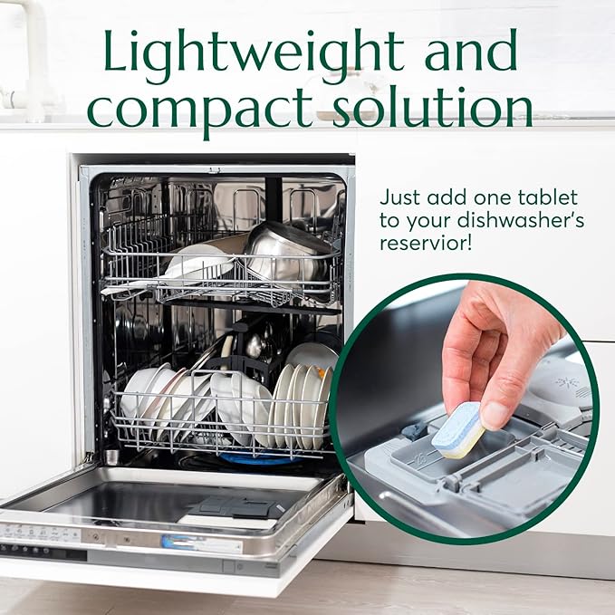 CLEANOMIC Dishwasher Pods, Foaming Dish Soap & Reusable Kitchen Cloth