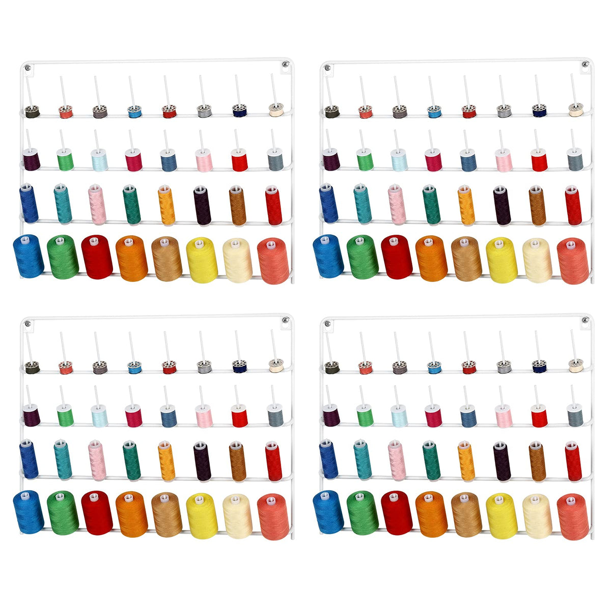 Embroidery Thread Organizer 4 Pack Thread Holders | Home Organization - Image 1