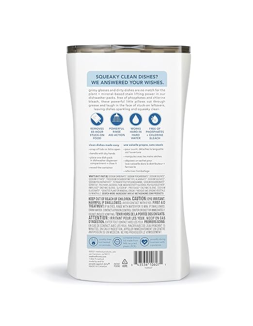 Method Dishwasher Detergent Packs + Finish Jet-Dry Rinse Aid