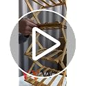 YYW Shoe Rack, Foldable Bamboo Shoes Shelf - Image 8