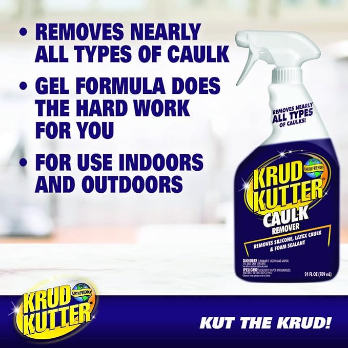 Krud Kutter 336250 Caulk Remover Spray, 24 Fl Oz
