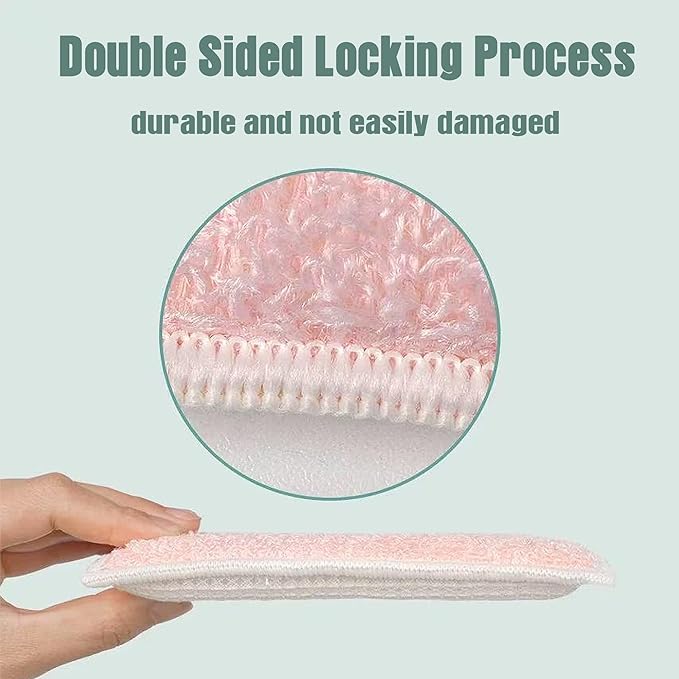 Dish Sponge Kitchen Sponges,Scrub Sponges Bamboo Fiber,Double Sided Cleaning,Non Scratch,Durable Thickening (Large 6-Pack)