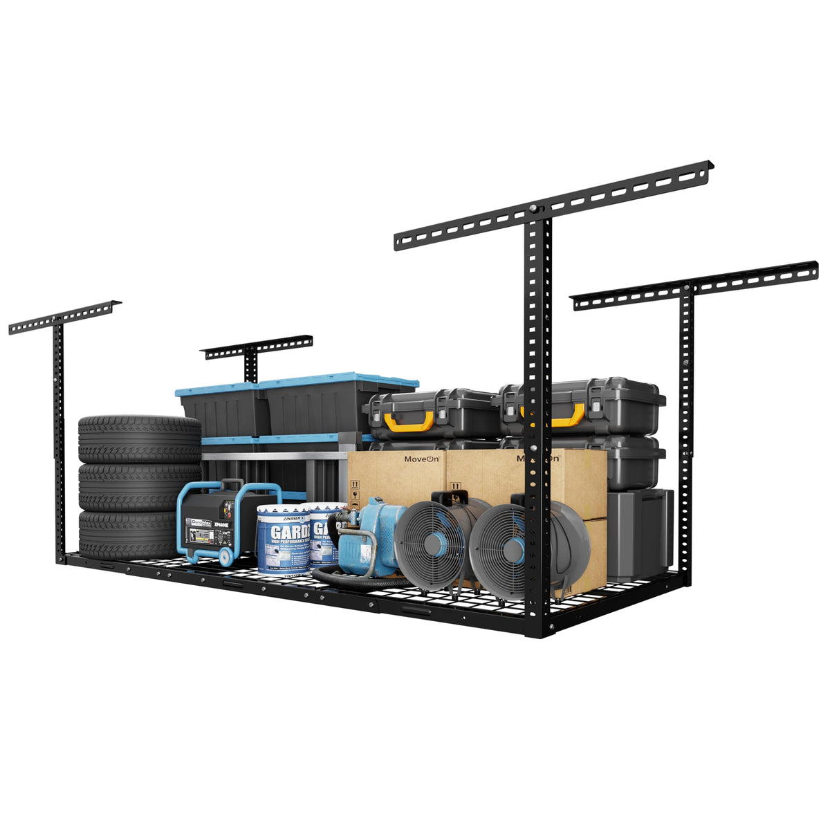 FLEXIMOUNTS 3x6 Overhead Garage Storage Adjustable Ceiling - Image 1