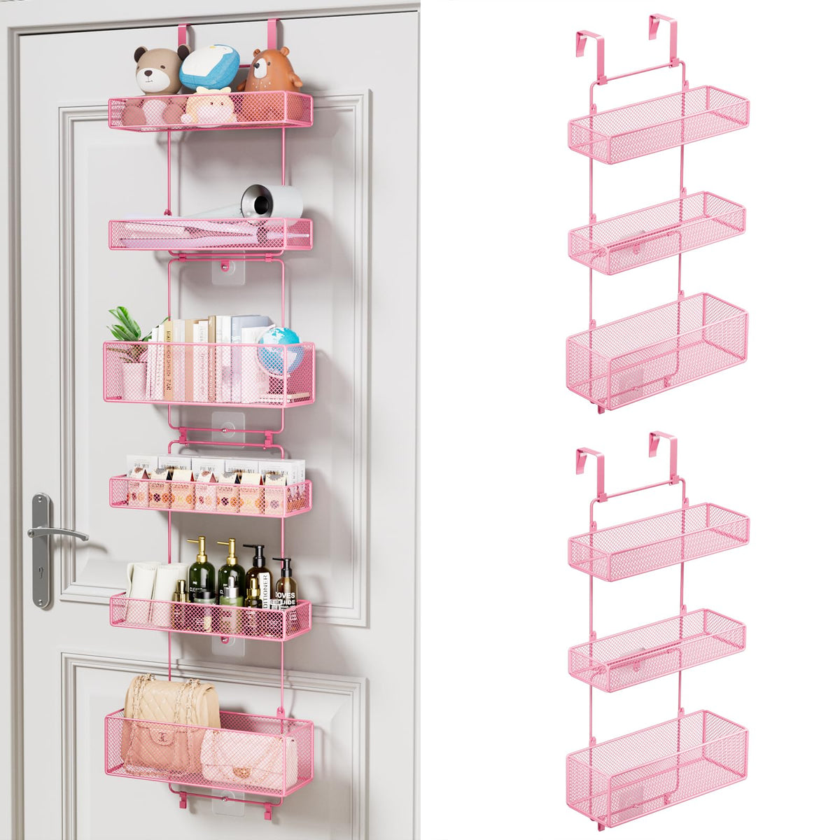 HapiRm Over Door Organizer Storage - Separable Door Organizer - Image 1