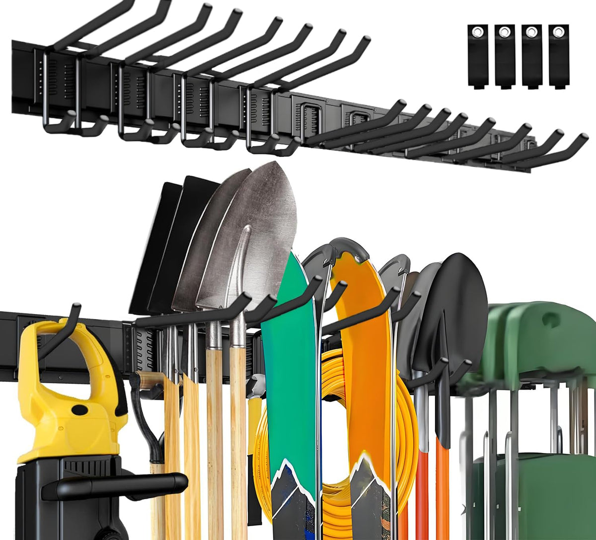 64'' Garage Tool Organizer Wall Mount, 18 PCS | Home Organization - Image 1