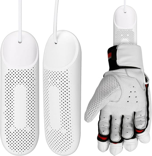 Batting Glove Dryer Cleaner and Odor Eliminator Deodorizer Inserts with Thermal Heating and Timer for Baseball Softball Football Golf, Effectively Eliminates Odors