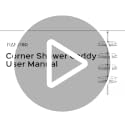 HAMITOR Corner Shower Caddy Tension Pole 4 Tier Rust | All Products - Image 8