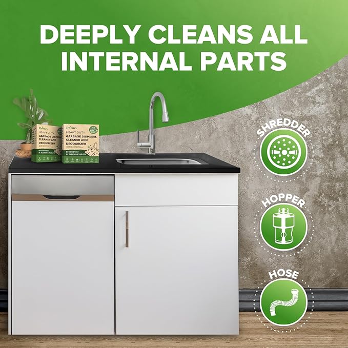 Disposal + Dishwasher Tablets – Deep Clean Both at Once