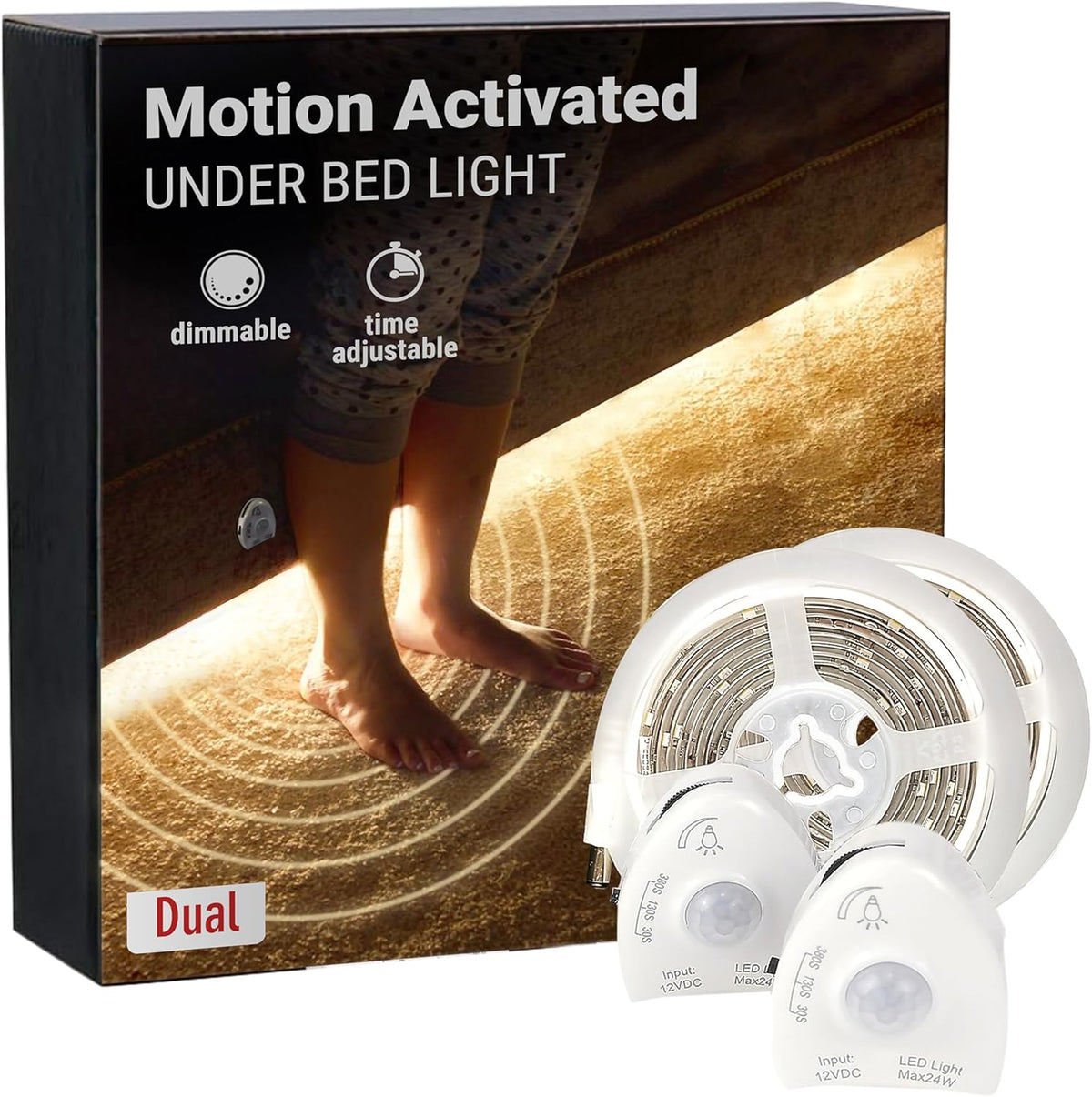 Under Bed Lights Motion Sensor, Motion Activated Bed | All Products - Image 8