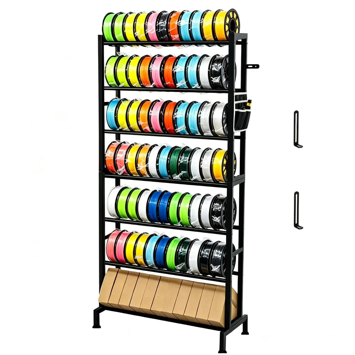 3D Printer Filament Rack 7 Tier, Filament Storage Rack - Image 1
