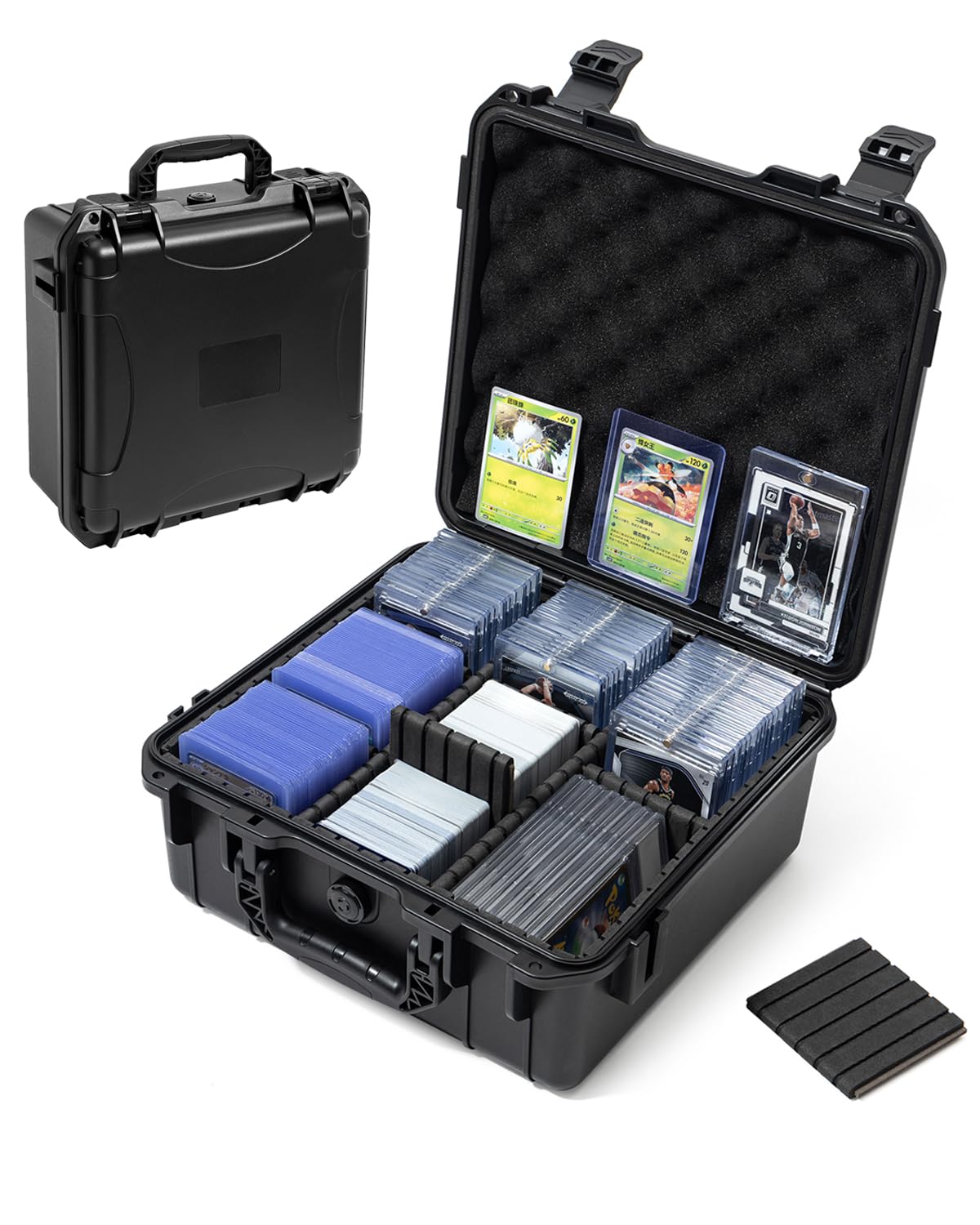 QINGUANG Toploader Storage Box for 3" x 4" 35pt Rigid Card Holder - Image 1
