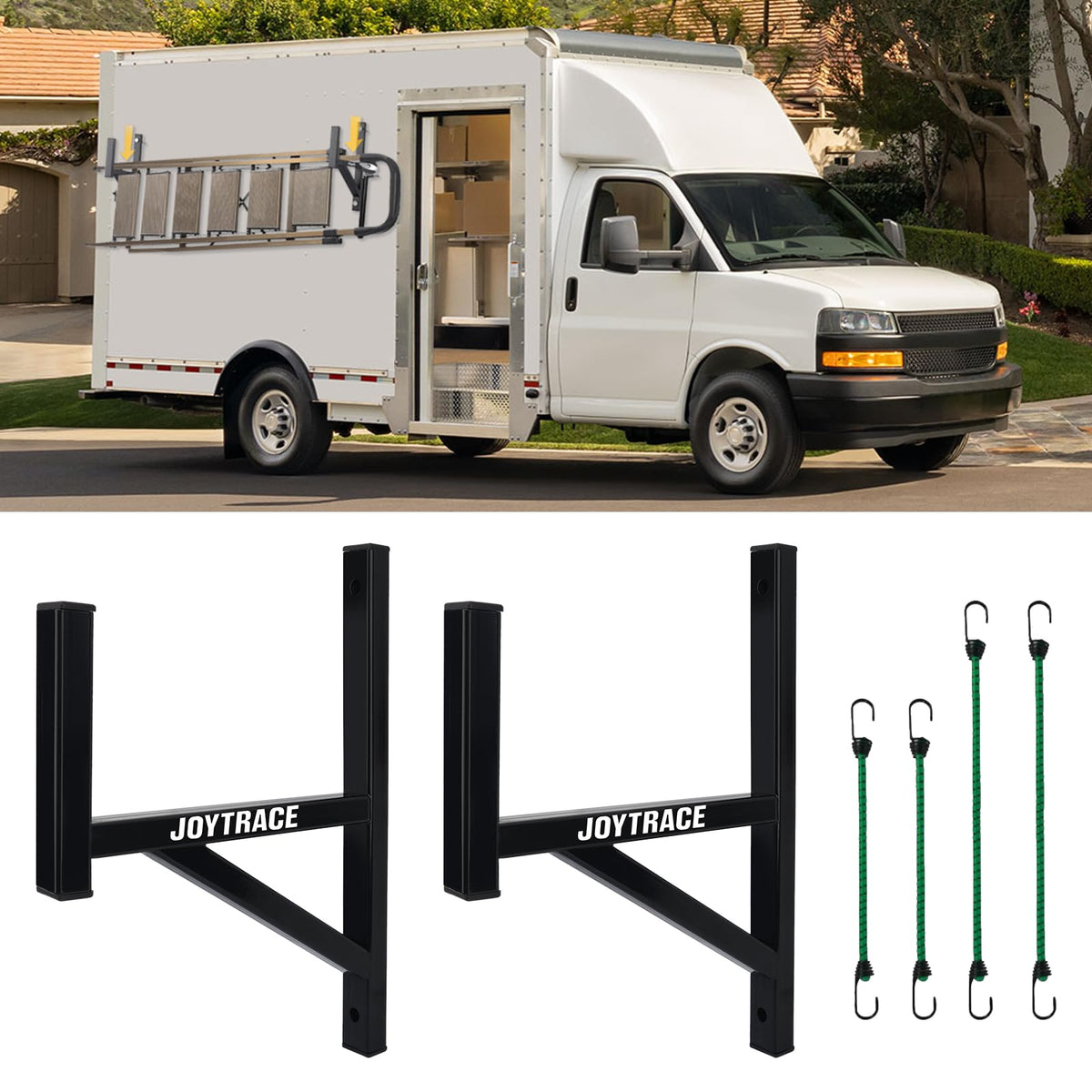 2 Rack Heavy Duty Side Mount Trailer Ladder Rack | Garage Storage - Image 1
