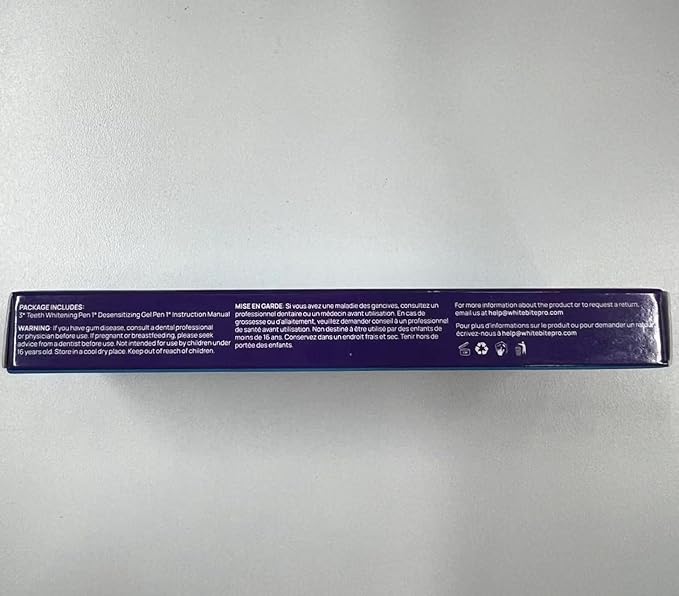 Whitebite Pro Teeth Whitening Pen Gel with 35% Carbamide Peroxide (Cool Mint)