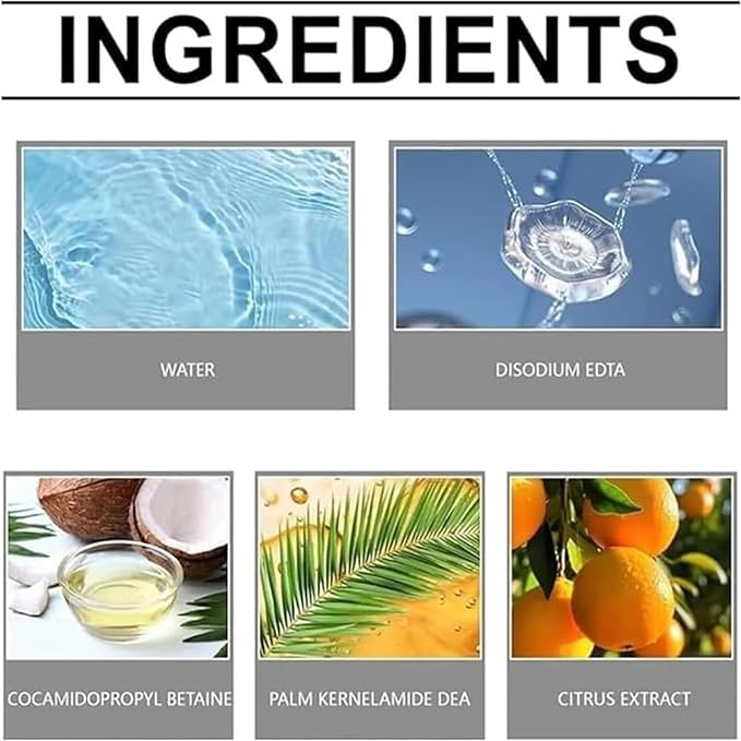 Mop Soap for Floor Cleaning, Highly Scented Brazilian Waves Floor Cleaner, 120ml Multisurface Bathroom & Kitchen Cleaner for Bathroom, Kitchen, Tile, Hardwood & Laminate Surfaces (1, 2Pcs)