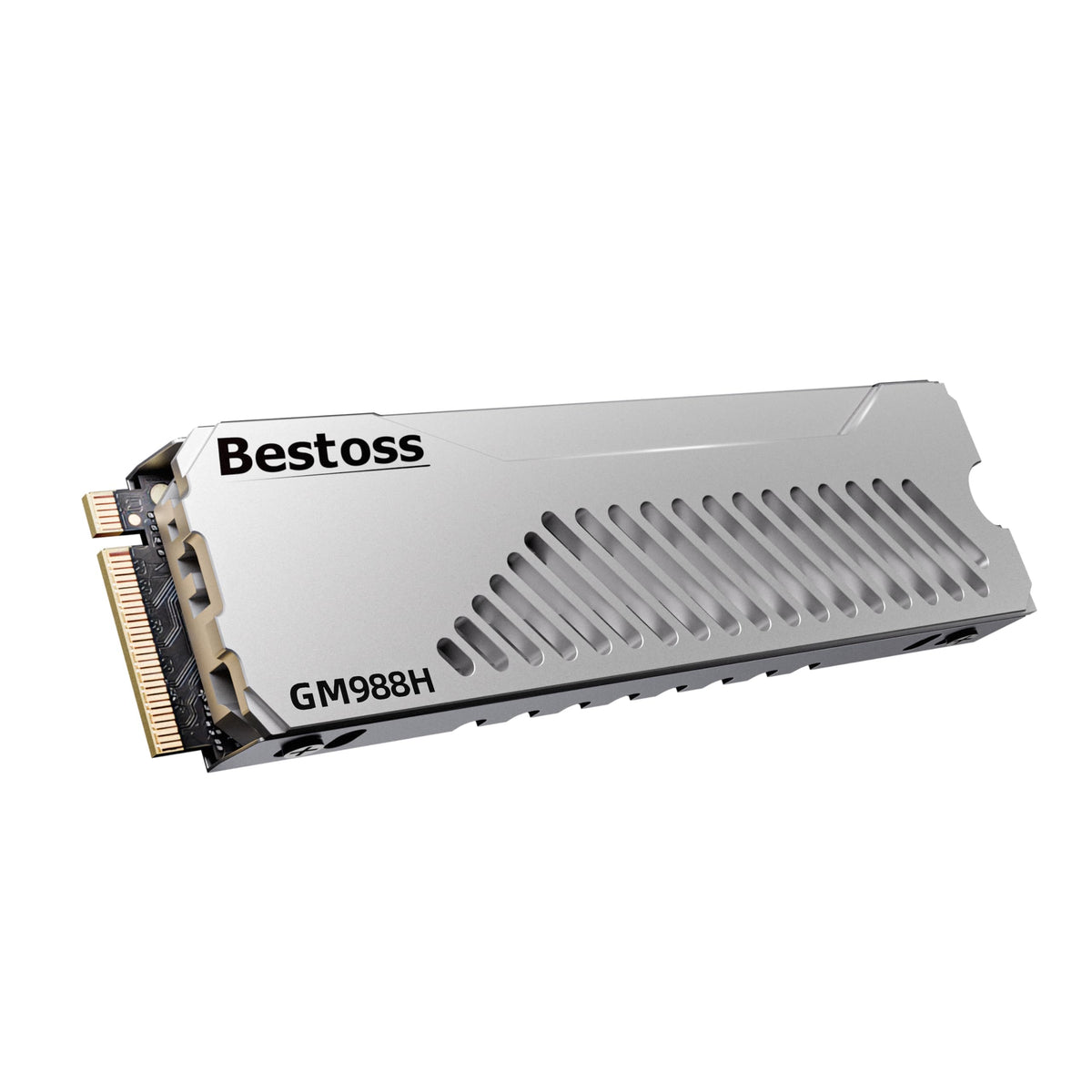 Bestoss 2TB PCIe4.0 NVMe M.2 2280 SSD with Heatsink, PS5 Storage - Image 1