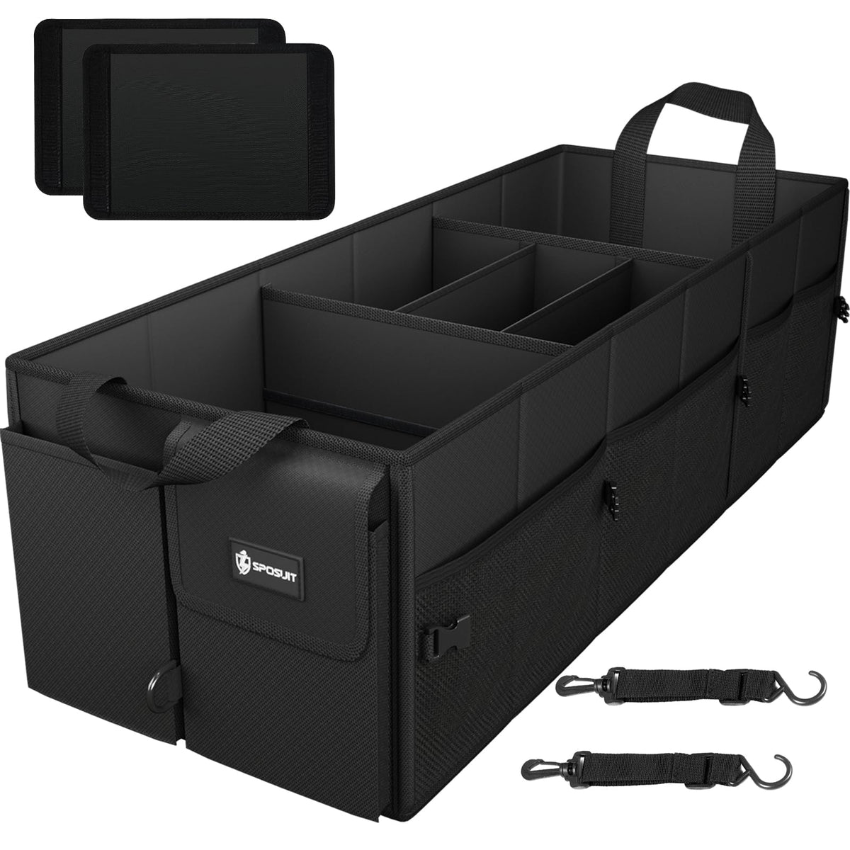 Large Trunk Organizer - 98L Collapsible Car Storage Organizer - Image 1