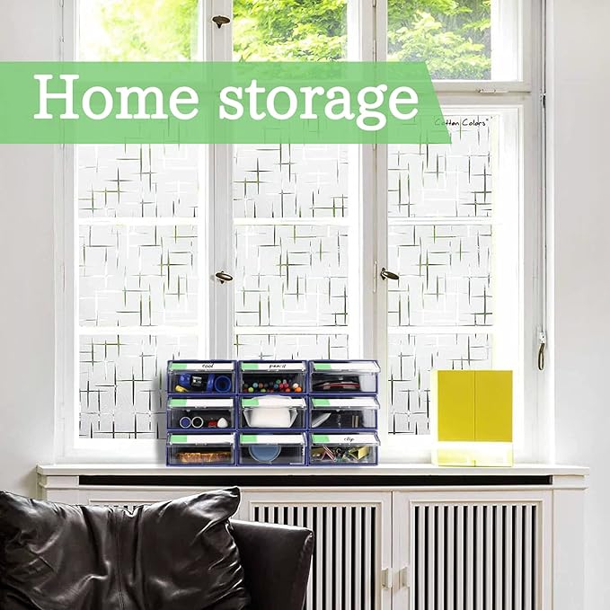 9pcs Stackable Craft Organizer Drawers Beads Sewing Thread Buttons & Art Supplies storing Portable Hardware Storage Box for Crafters Artists & DIY Enthusiasts