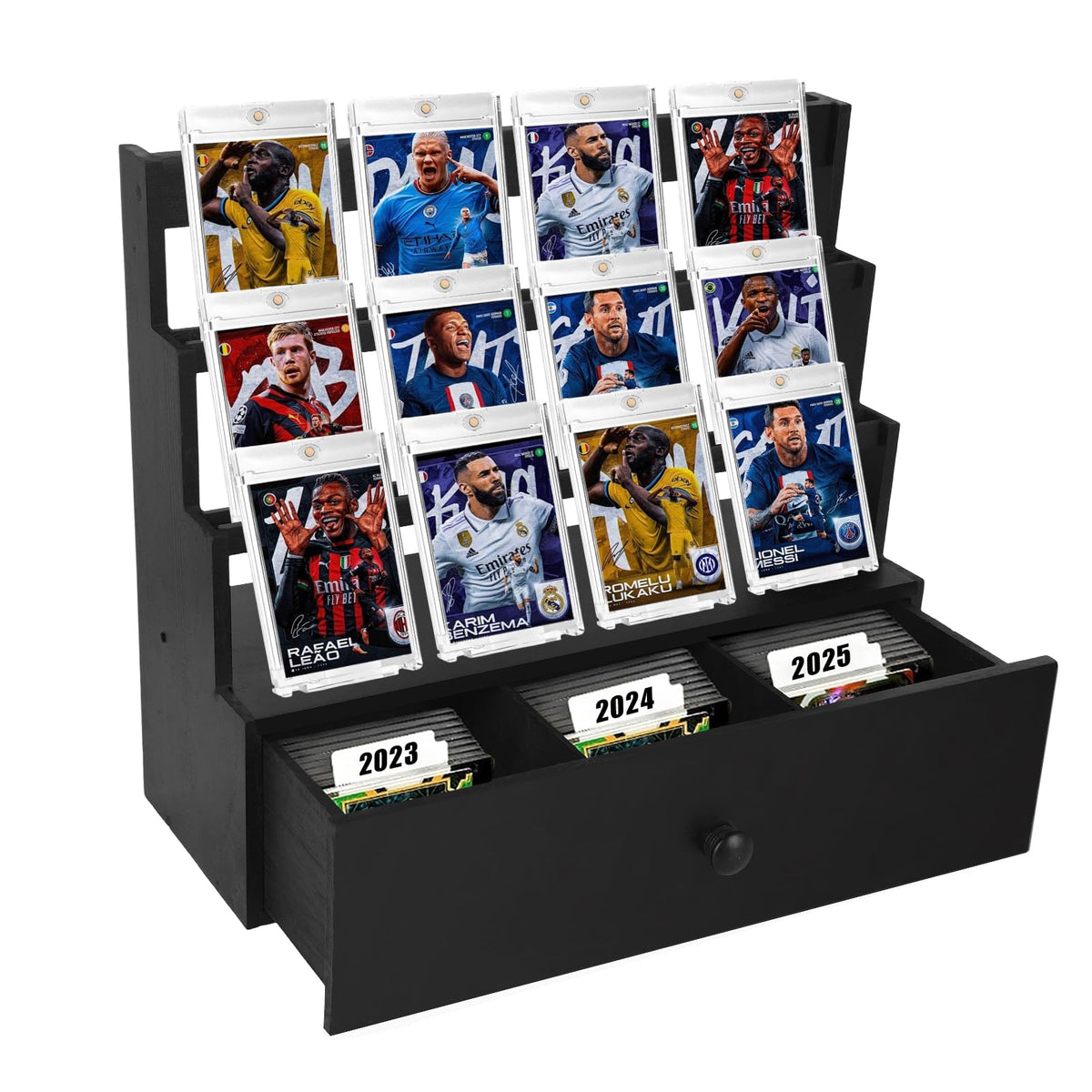 YeeBeny 3-Tier -Trading Card Display with Custom Drawer - Image 1