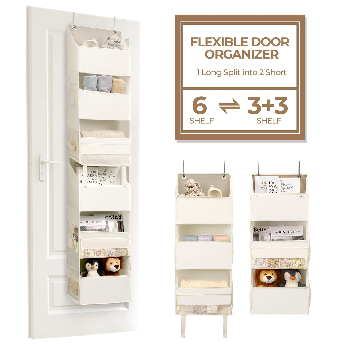 GRANNY SAYS Over the Door Organizer, Detachable Behind the Door - Image 1