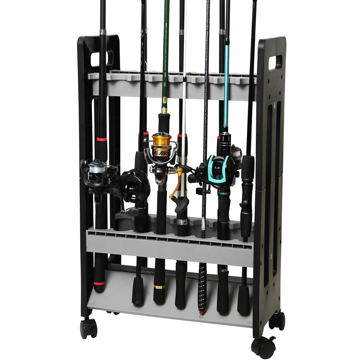Fishing Rod Holder,Fishing Pole Holders for Garage - Image 1