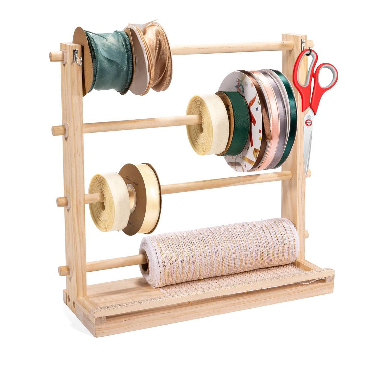 Ribbon Storage Rack Spool Holder Organizer Sewing Craft - Image 1