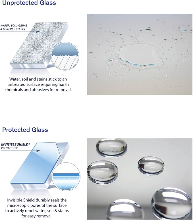 Invisible Shield® Marble & Granite Cleaner & Protectant with Hydrogen Peroxide - 32 oz- 3 Pack by Clean-X