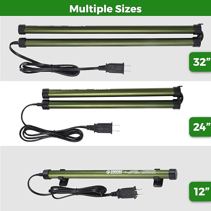 Gun Safe Dehumidifier Rod | Dehumidifier Rod For Enclosed Spaces, Gun Safe & Cabinets | Protect Valuables & Stop Humidity, Moisture, & Corrosion | Comes with 2 Mounting Brackets | 12''/30cm