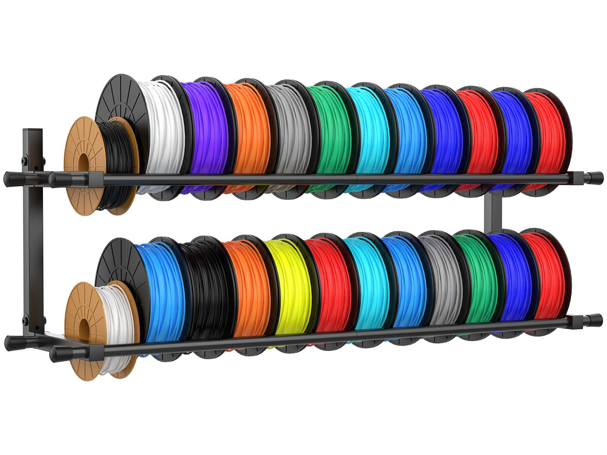 3D Printer Filament Storage Rack Wall Mount | Home Organization - Image 1