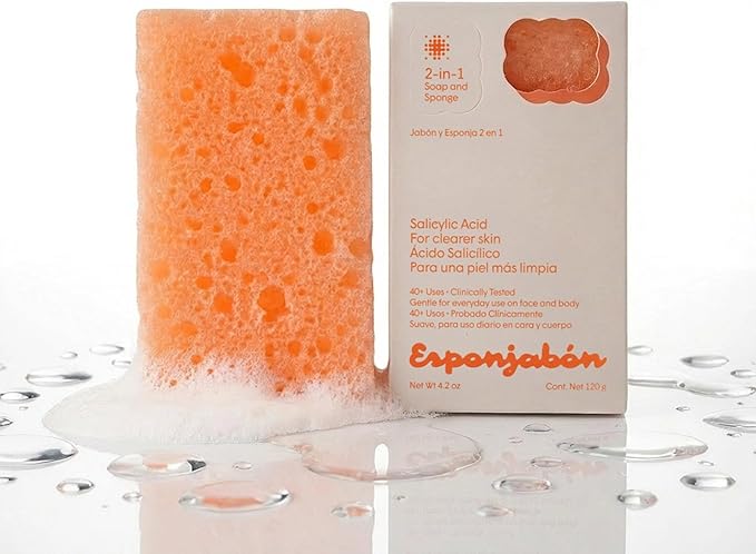 T.Taio Esponjabon Mother of Pearl, Coffee and Pore-Cleansing Soap Sponges Shower Scrubbers That Remove Oil and Dirt — Sponges to Scrub Foot, Elbow, and Face Bathroom Accessories Fresh Scent (3-Pack)