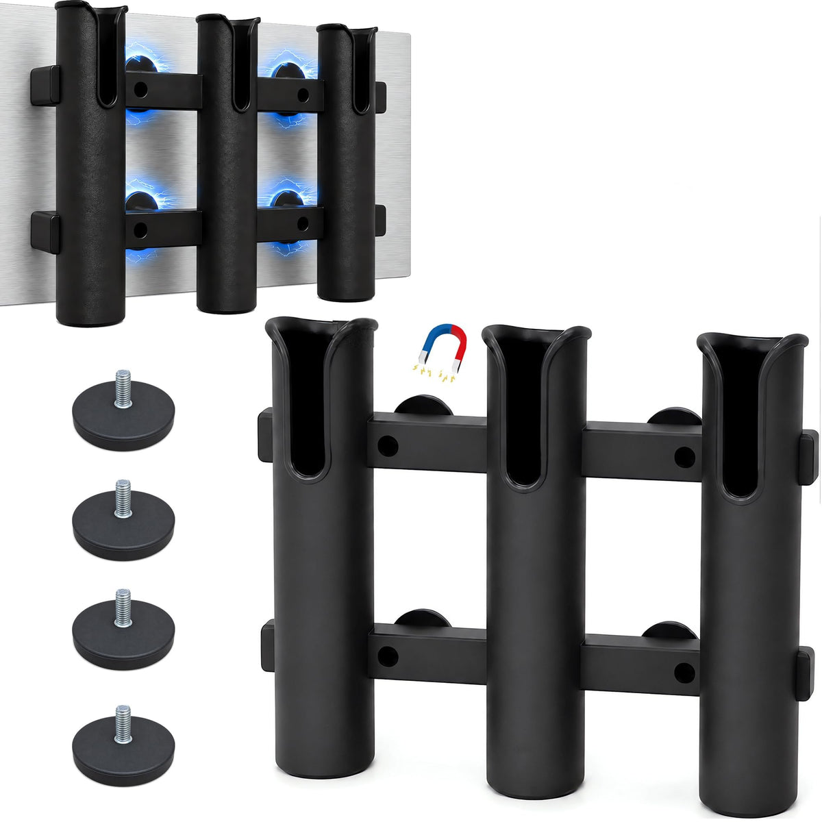 DZrudun Magnetic Fishing Rod Holder, Fishing Pole Holders - Image 1