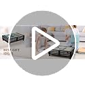 Bamboo Under Bed Storage with Wheels Rolling Underbed Drawer - Image 8