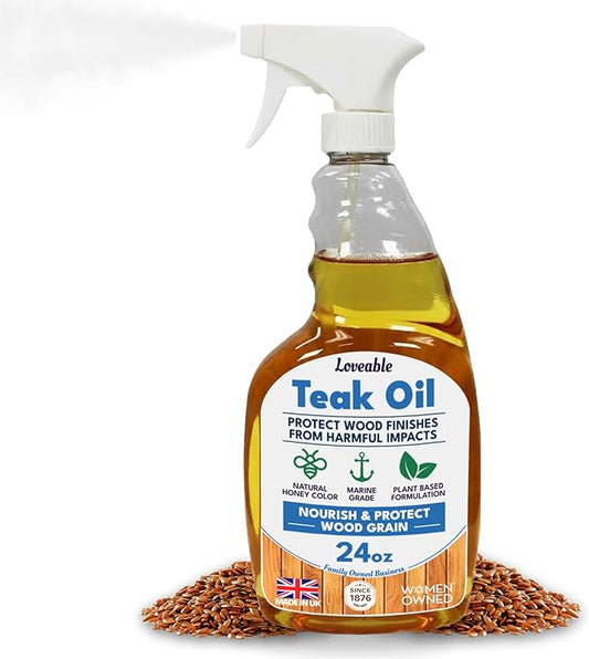 EcoDecors Loveable 24 oz Spray Bottle Teak Oil