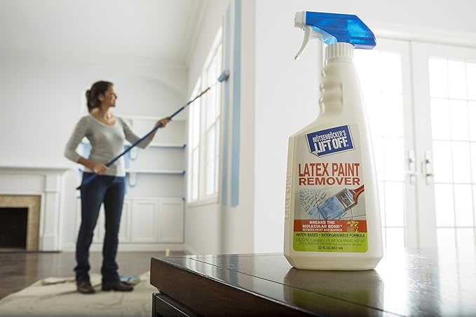 Motsenbocker’s Lift Off 41301-6PK Latex Paint Remover Spray – Safely Removes Latex Paint, Acrylics & Enamels from Multiple Surfaces, Water-Based, Biodegradable – 22 fl oz (Pack of 6)