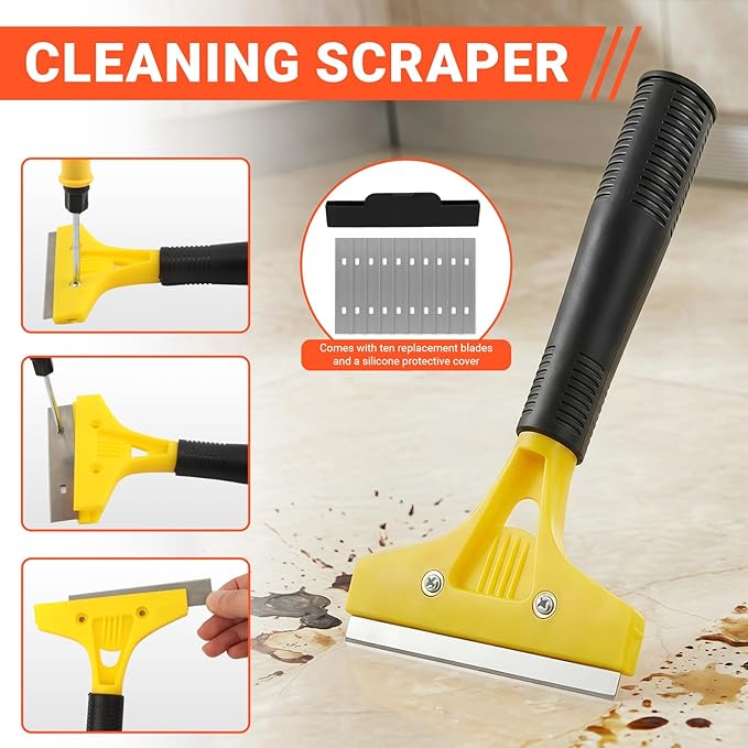 37 Pack Grout Removal Tool Kit – 3 Tile Grout Saws & 20 Blades for Cleaning & Repair | Perfect for Bathroom Showers & Floor Tile – Ideal DIY Tool for Homeowners’ Grout Maintenance