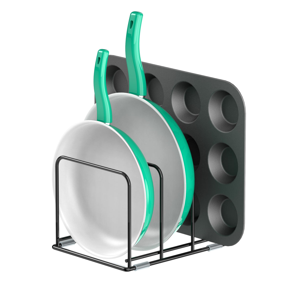 KORRTFID Kitchen Cabinet Organizer - Steel Cookware | All Products - Image 1