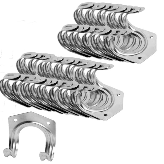 Universal Galvanized Metal Utility Storage Hooks | Home Organization - Image 1