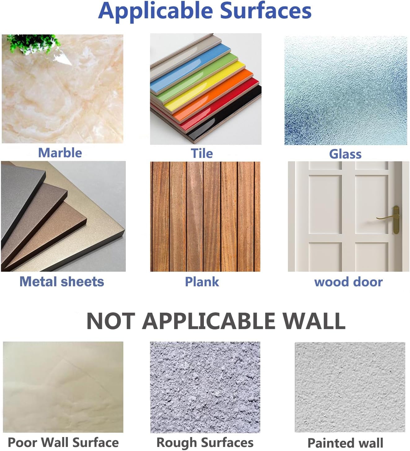 Adhesive Wall Hooks 13LB Heavy Duty, No Drill, Transparent Waterproof Hooks for Bathroom, Kitchen, Towel & Coat — 12 Pack