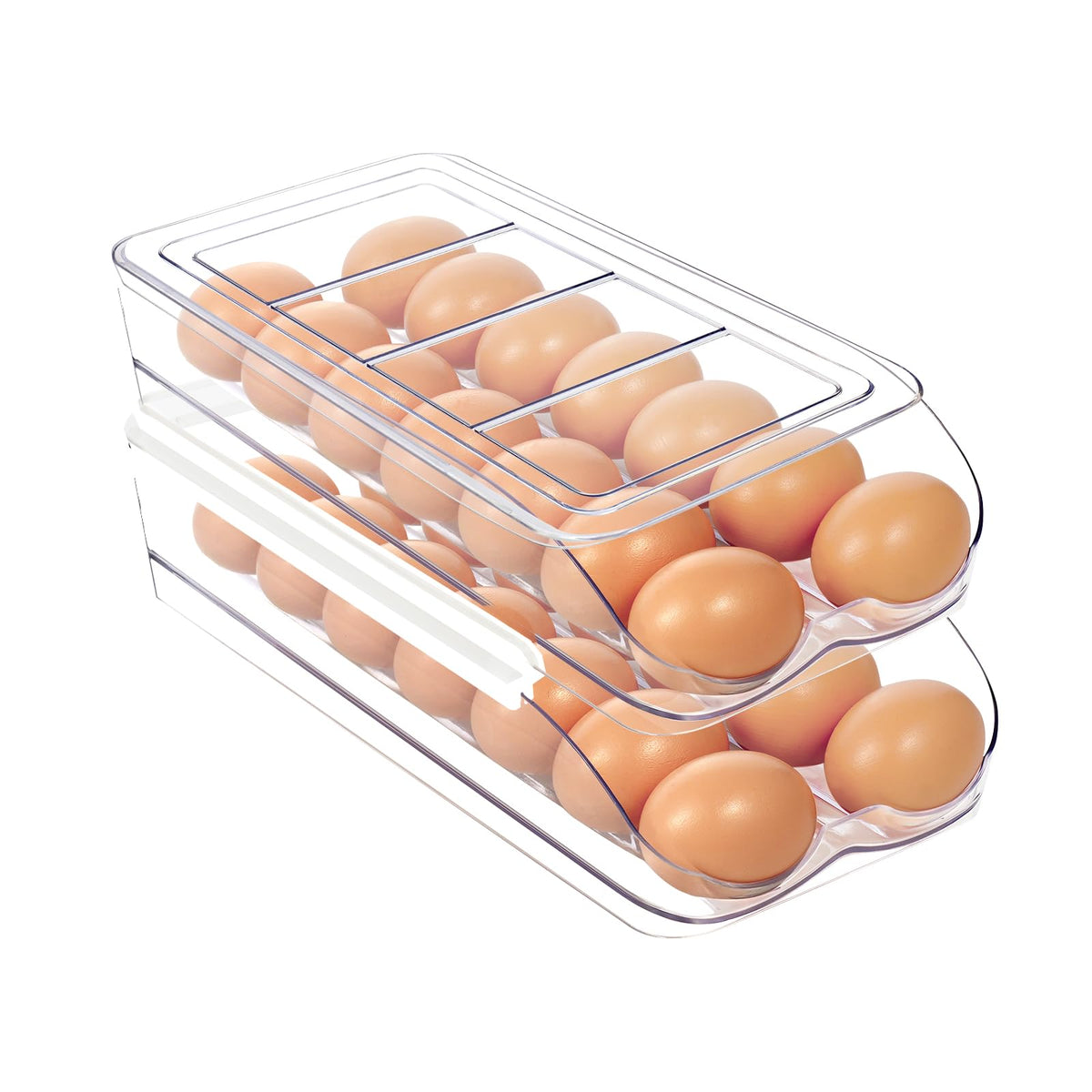 MesRosa Egg Holder for Fridge, Automatic Rolling Egg | All Products - Image 1