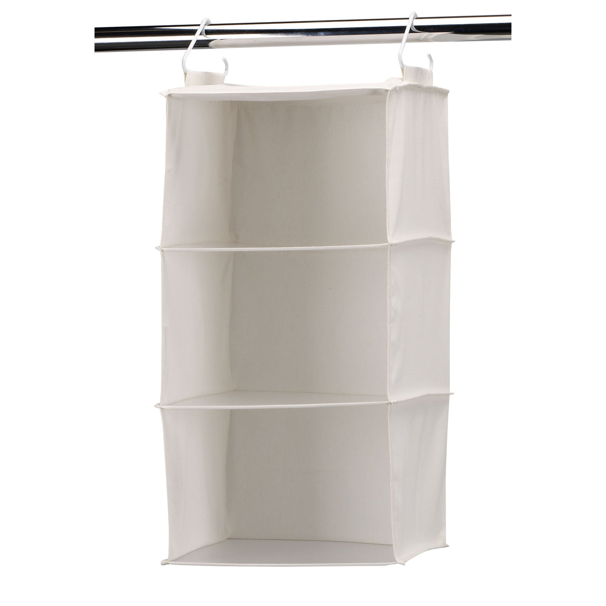 Household Essentials 311342 Hanging Closet Organizer | 3 Pocket - Image 1