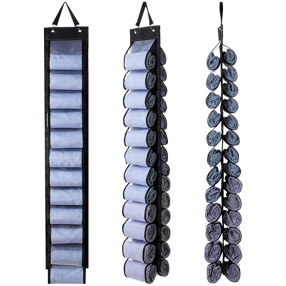 DHSFKBE Legging Organizer, Foldable Hanging Closet | Home Organization - Image 1