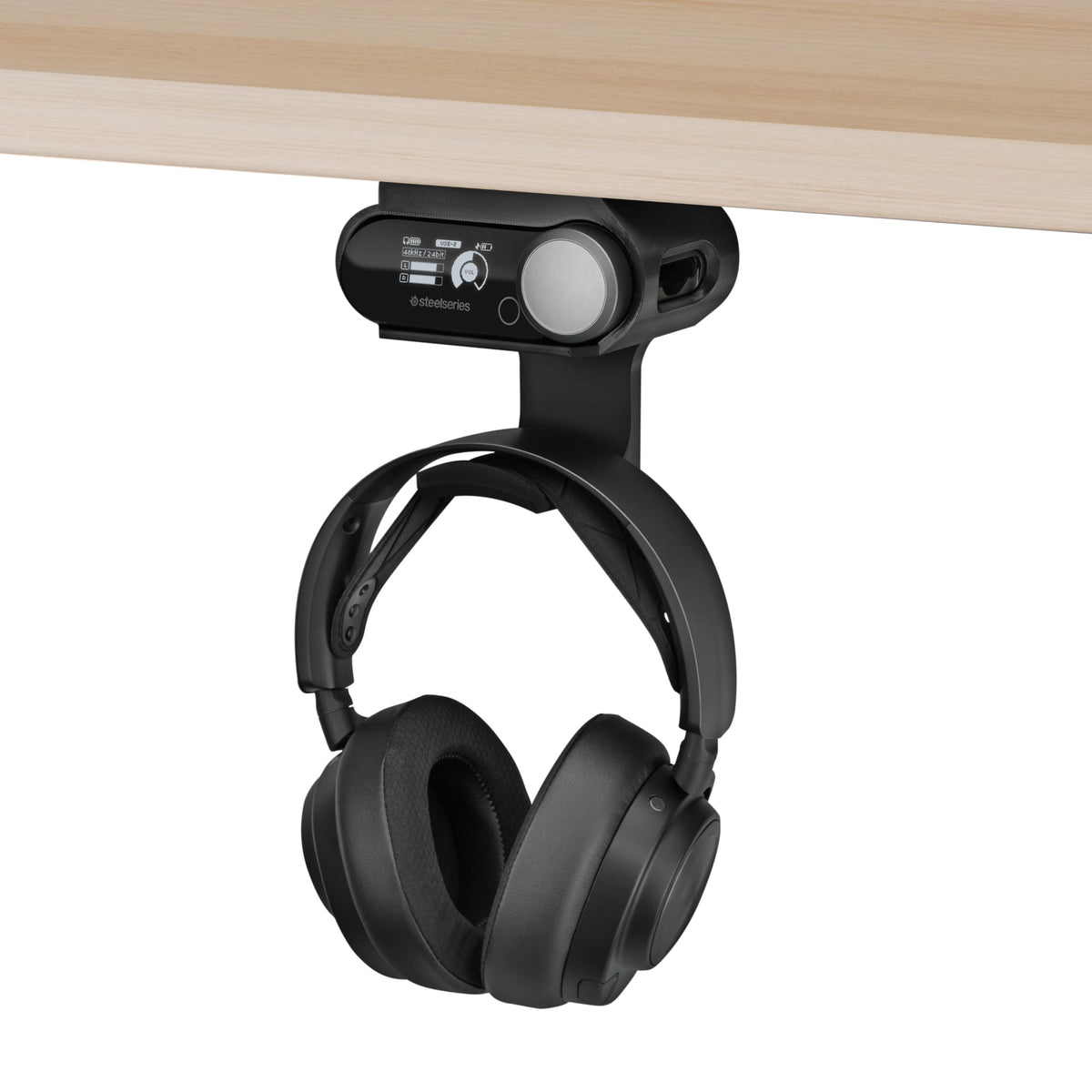 Under Desk Headphone Hanger Stand for Steelseries Arctis - Image 1